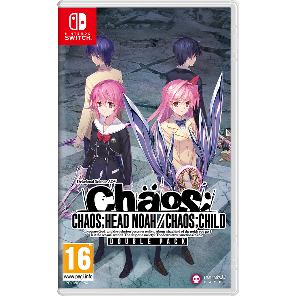 NSW Chaos;Head Noah and Chaos;Child Double Pack (NC16) Steelbook Launch Edition