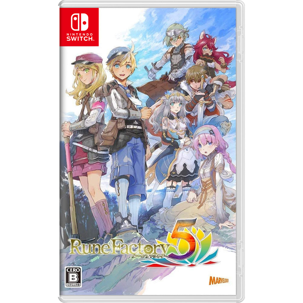 NSW 符文工廠5 (Rune Factory 5) (Chinese ver.)