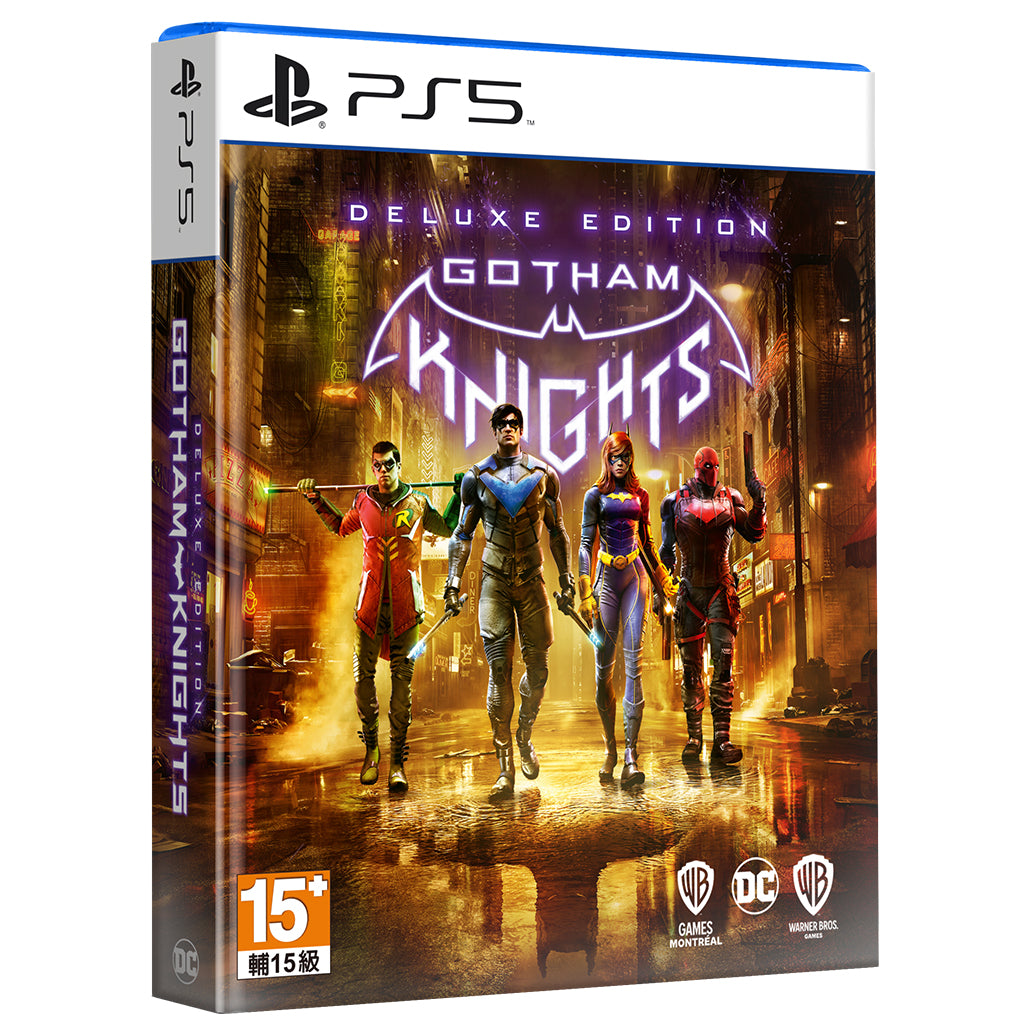Gotham Knights Asia Chinese/English subtitle /w preorder dlc PS5 New Sealed