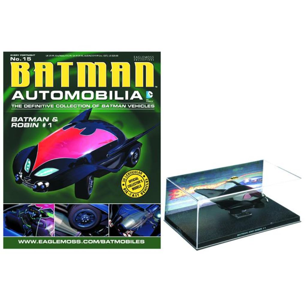 Eaglemoss Collection Batman Robin #1 Batmobile & Magazine