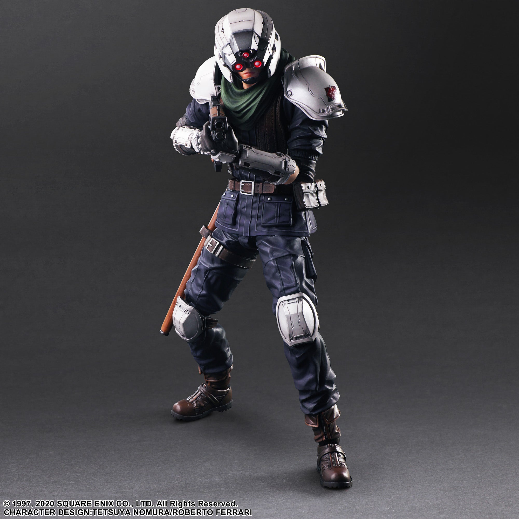 Square Enix Final Fantasy VII Remake Play Arts Kai Action Figure - Shinra Security Officer
