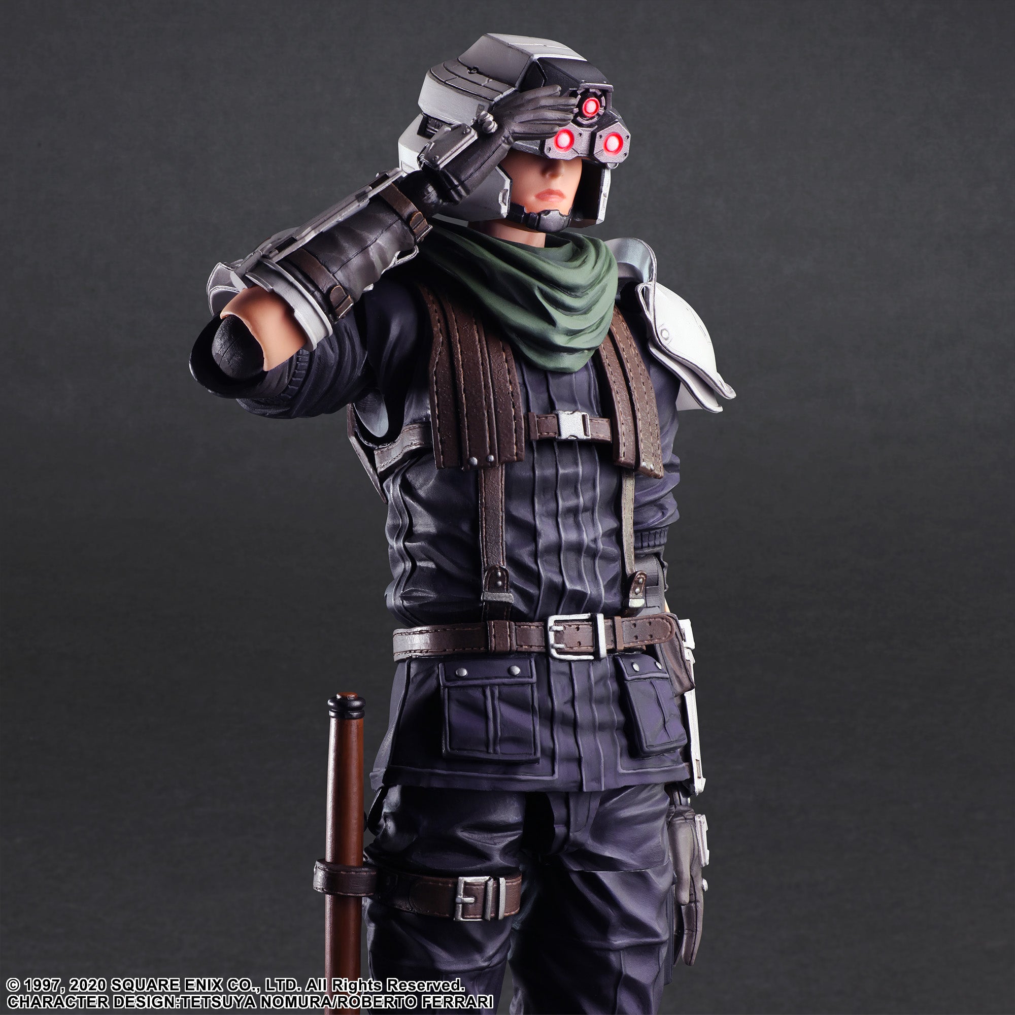 Square Enix Final Fantasy VII Remake Play Arts Kai Action Figure - Shinra Security Officer
