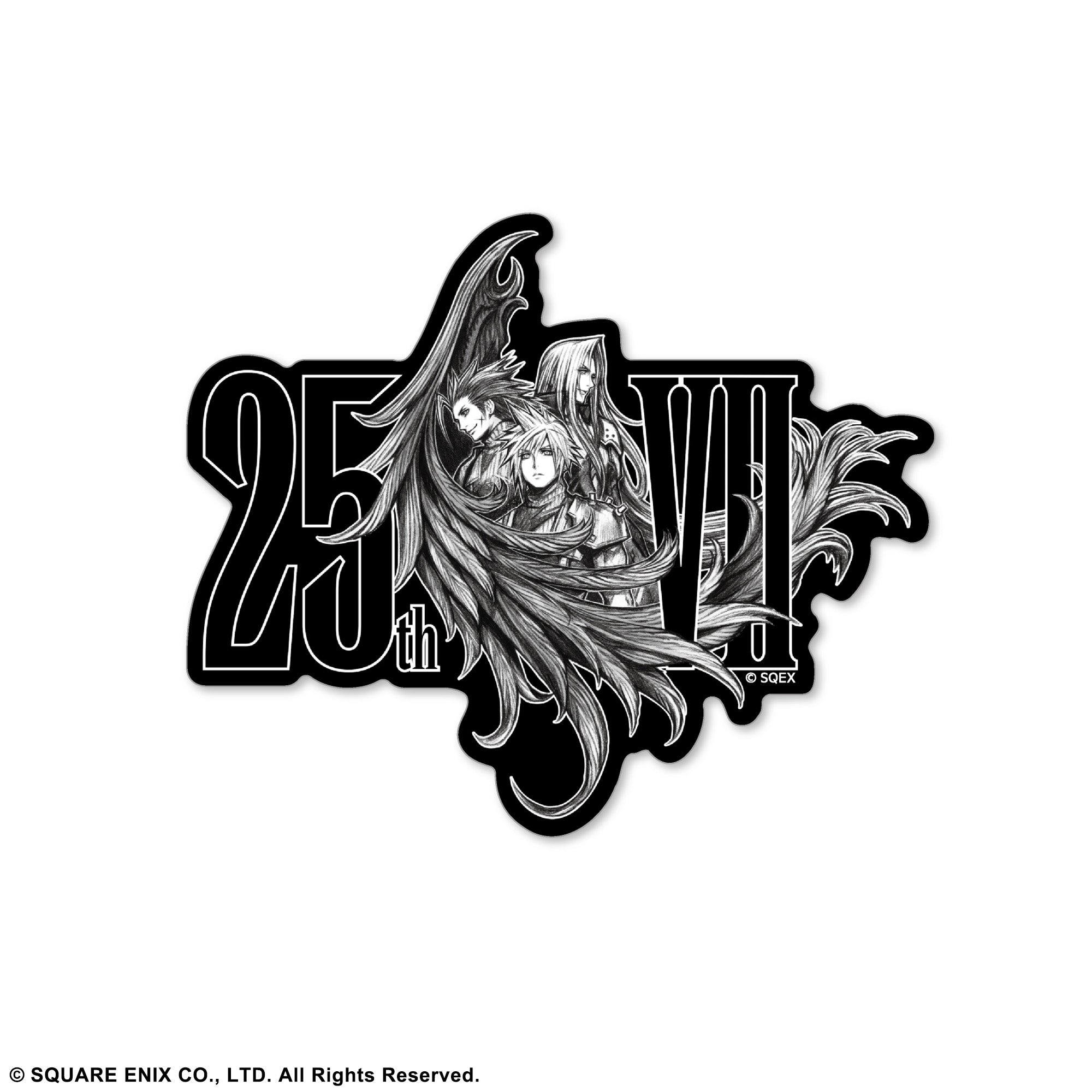 Square Enix Final Fantasy VII 25th Anniversary Sticker B