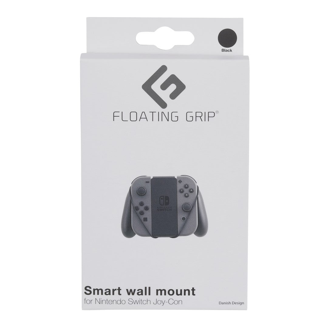 Floating Grip NSW Joycon Black/Grey Smart Wall Mount