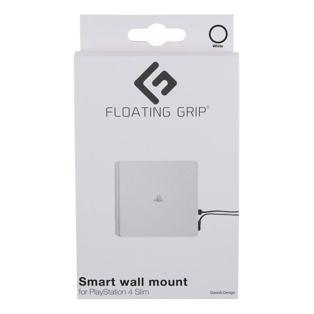  FLOATING GRIP Wall Mount Compatible with Playstation 5 Console ( Standard: Fits PS5, White) : Video Games