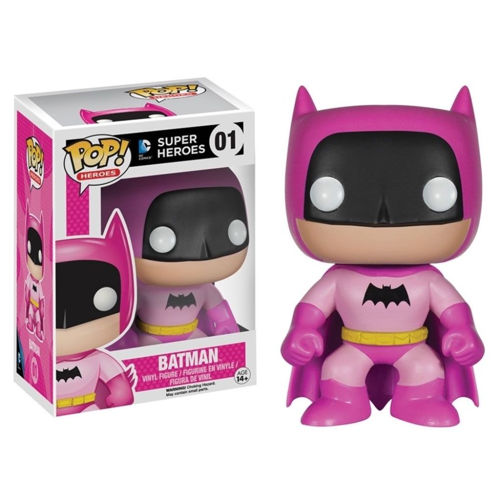 Funko 01 Batman 75th Pink Rainbow Pop Heroes