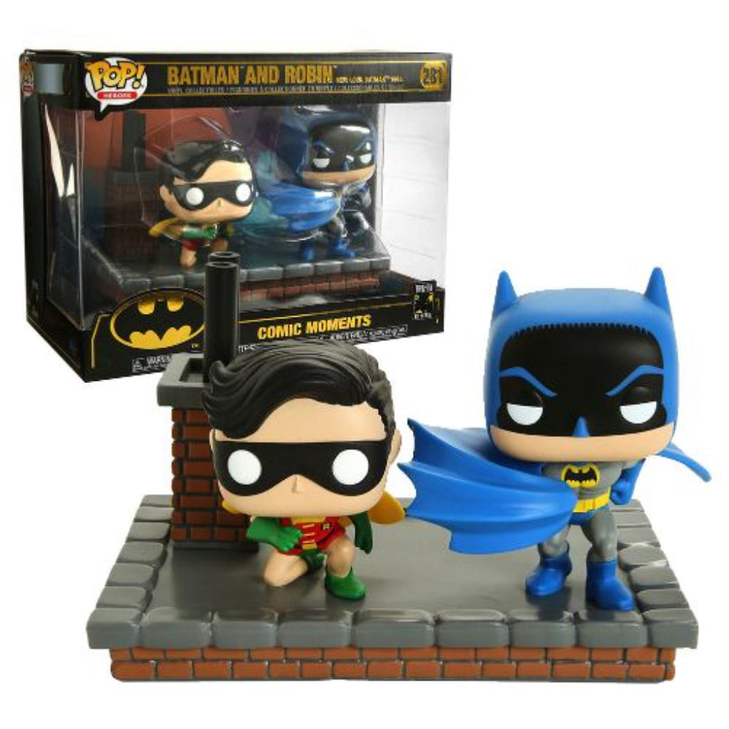 Funko Pop! Movie Moment 281 New Look Batman & Robin Batman