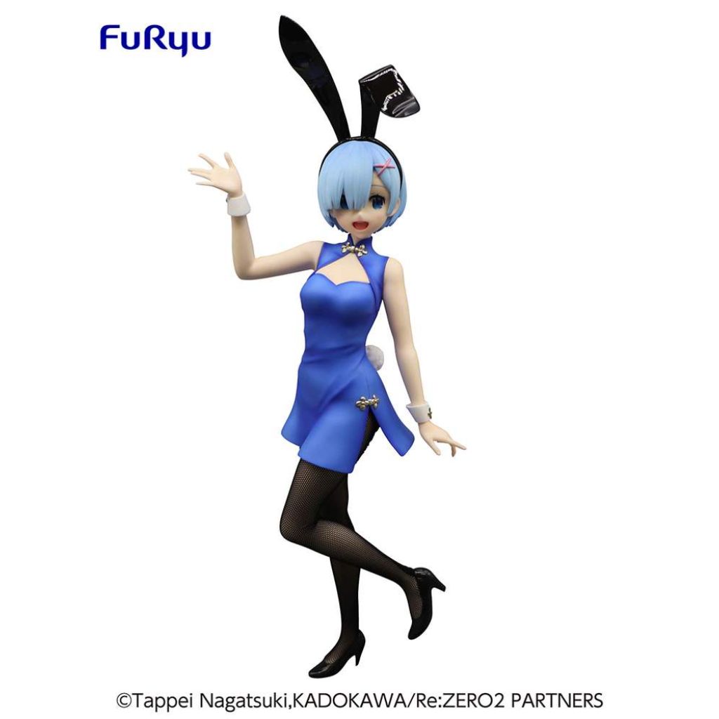 FuRyu Rem China Dress Ver. Bicute Bunnies Re:Zero Figure
