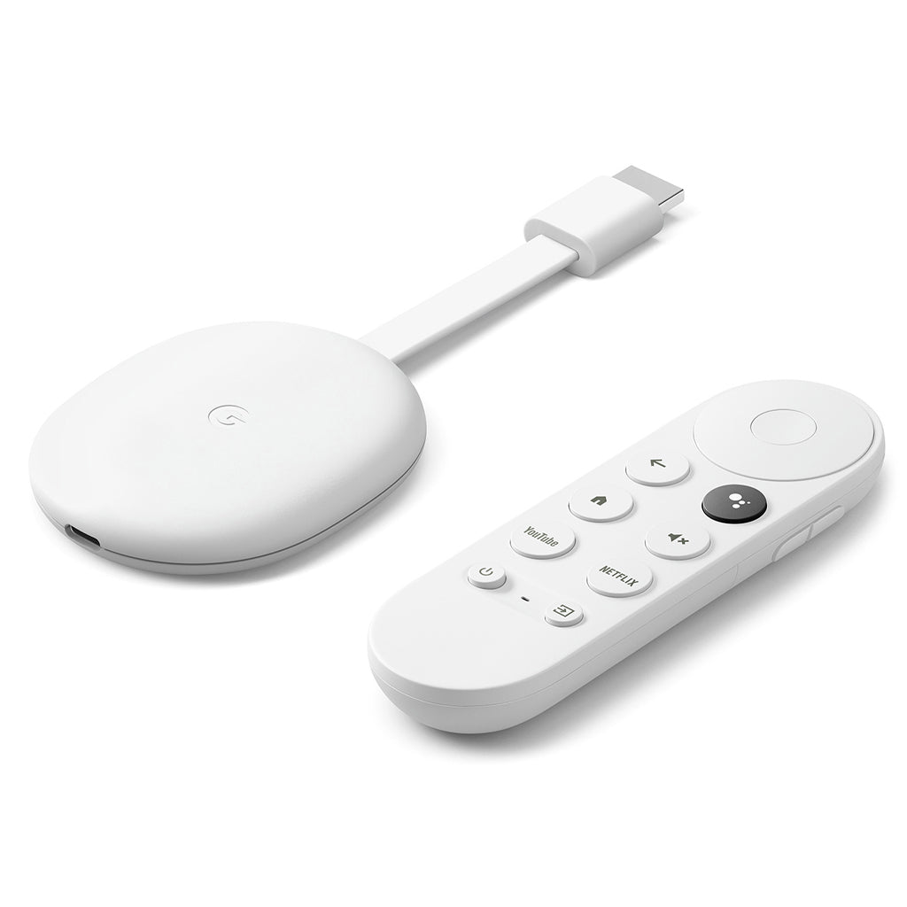 Google Chromecast with Google TV White (GA01919-US)