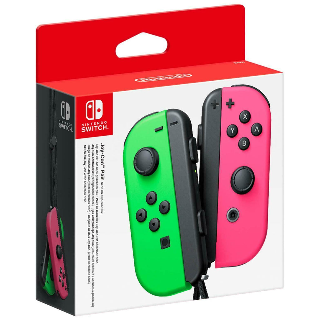 Nintendo Switch Joycon (Green/Pink)