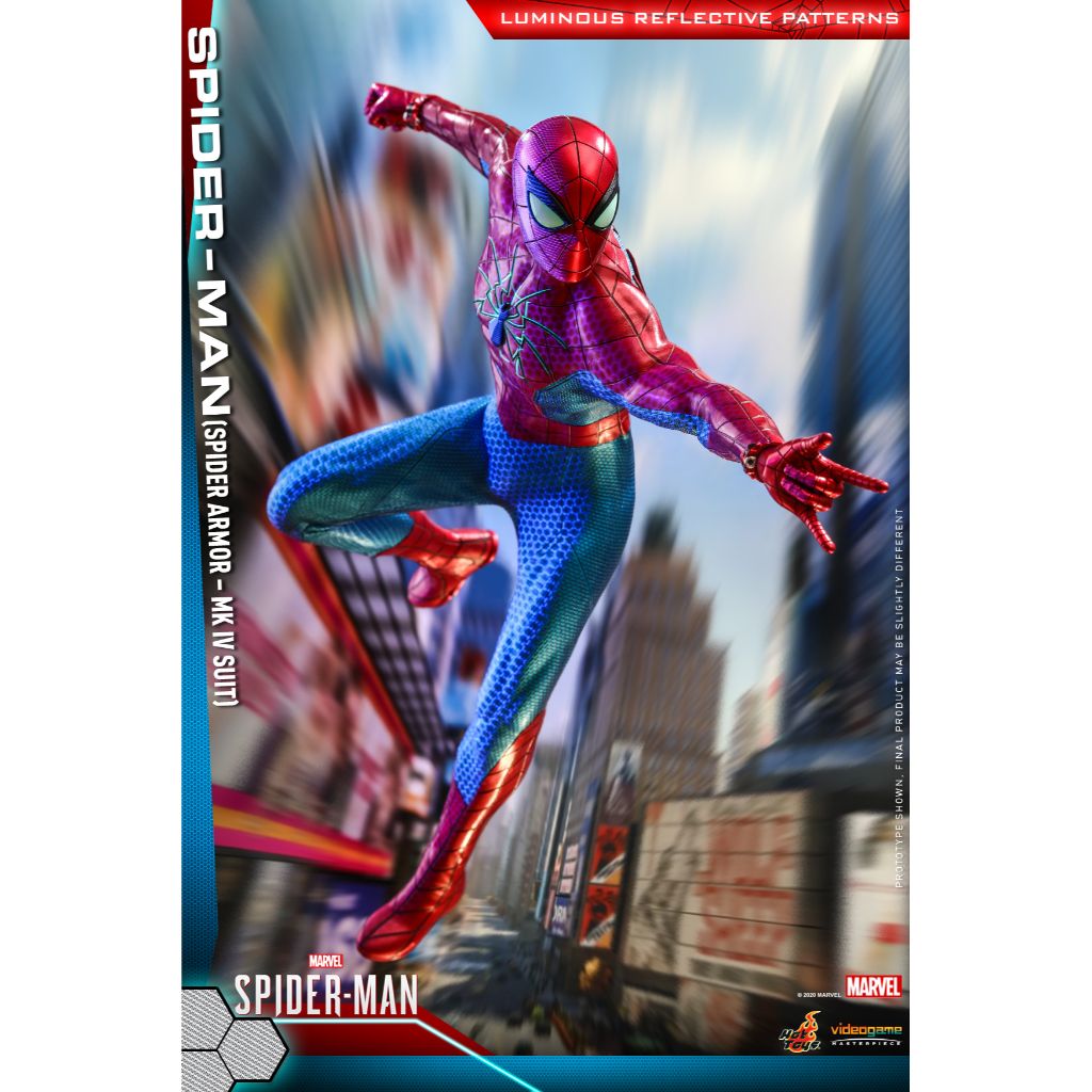 VGM43 - Marvel's Spider-Man - 1/6th scale Spider-Man (Spider Armor - MK IV Suit)