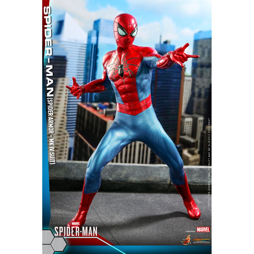 VGM43 - Marvel's Spider-Man - 1/6th scale Spider-Man (Spider Armor - MK IV Suit)