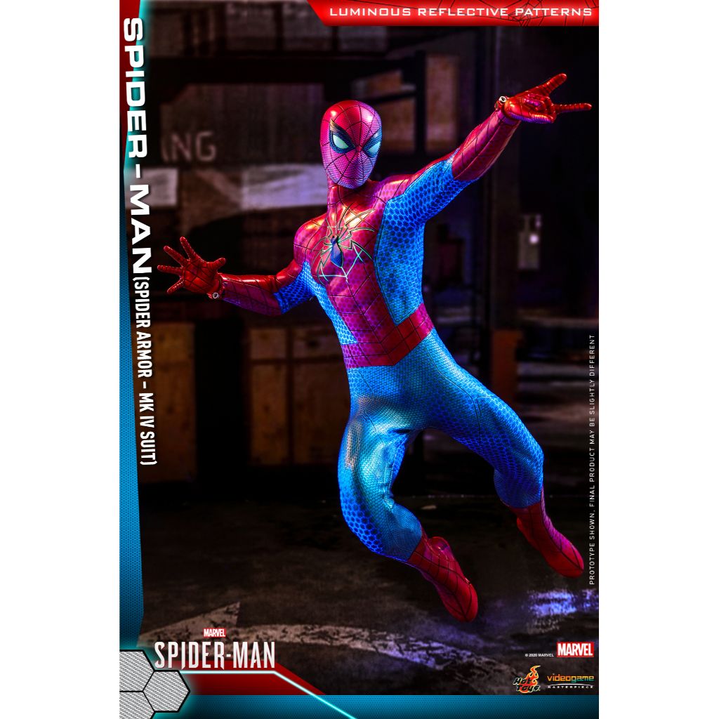 VGM43 - Marvel's Spider-Man - 1/6th scale Spider-Man (Spider Armor - MK IV Suit)