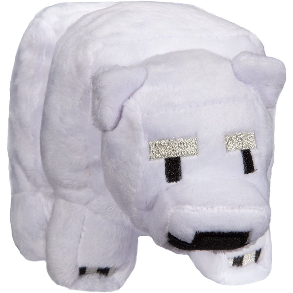 JINX Minecraft 8" Small Baby Polar Bear Plush