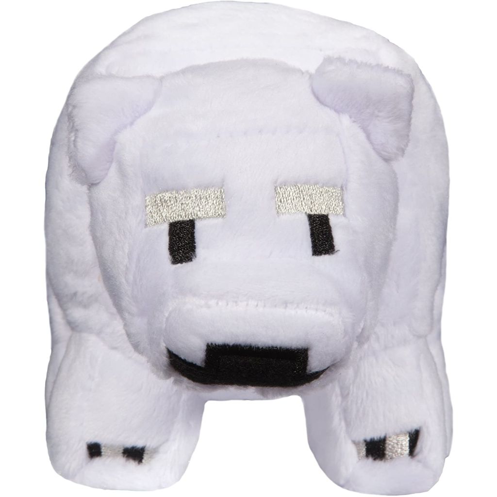 JINX Minecraft 8" Small Baby Polar Bear Plush