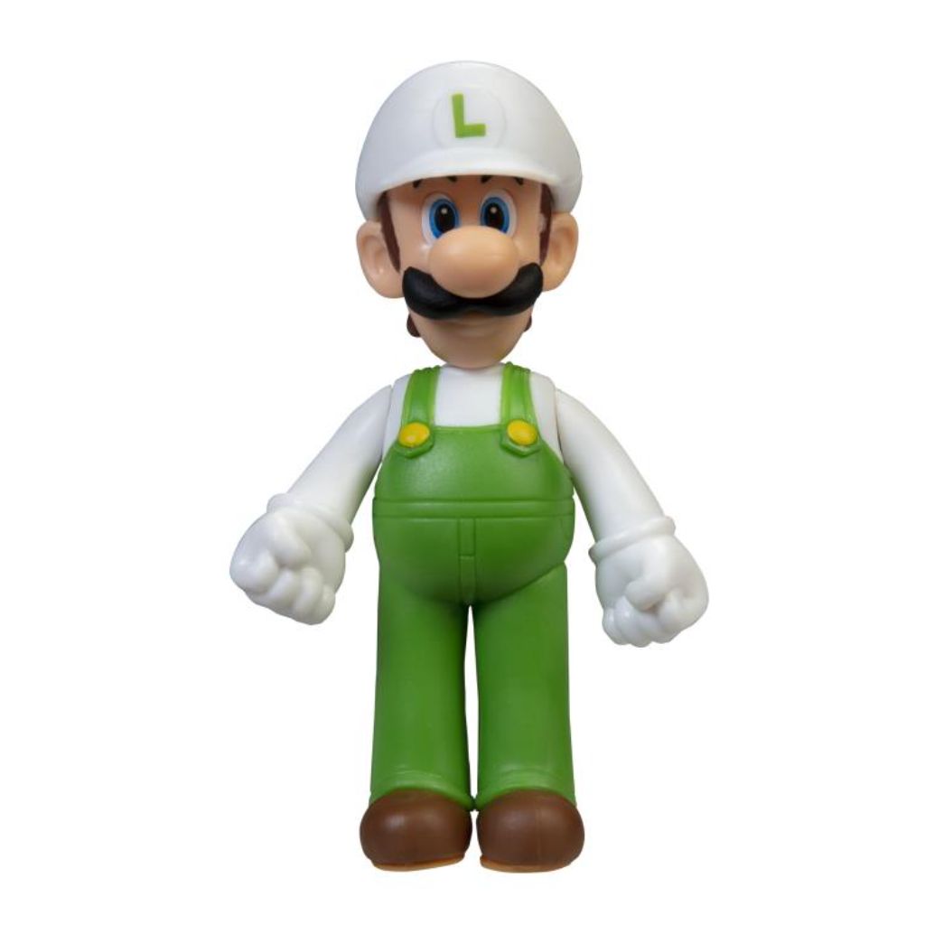 Jakks Pacific 40551 Fire Luigi 2.5" Figurine Wave 23 Super Mario