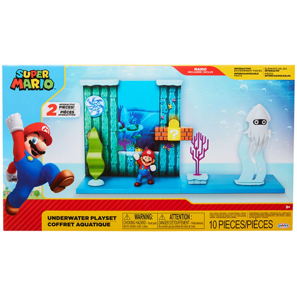 Jakks Pacific Mario 2.5" Underwater Playset