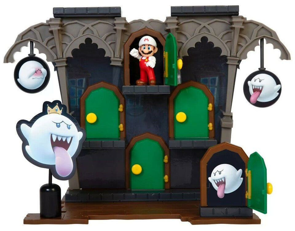 Jakks Pacific Super Mario Deluxe Boo Mansion Playset