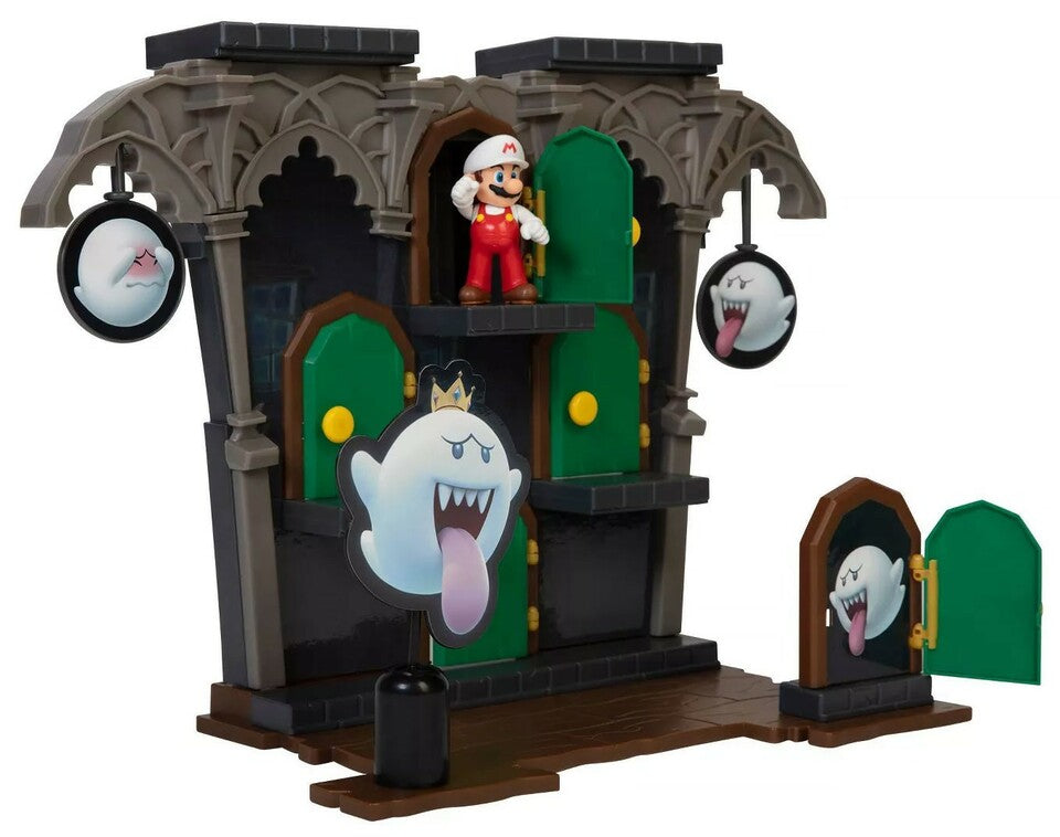 Jakks Pacific Super Mario Deluxe Boo Mansion Playset