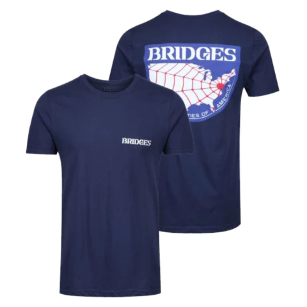 Death Stranding Bridges T-Shirt - Blue