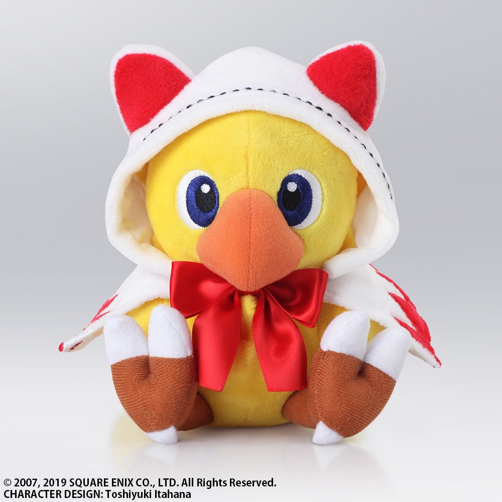 Square Enix Chocobo’s Mystery Dungeon EVERY BUDDY! PLUSH - CHOCOBO WHITE MAGE