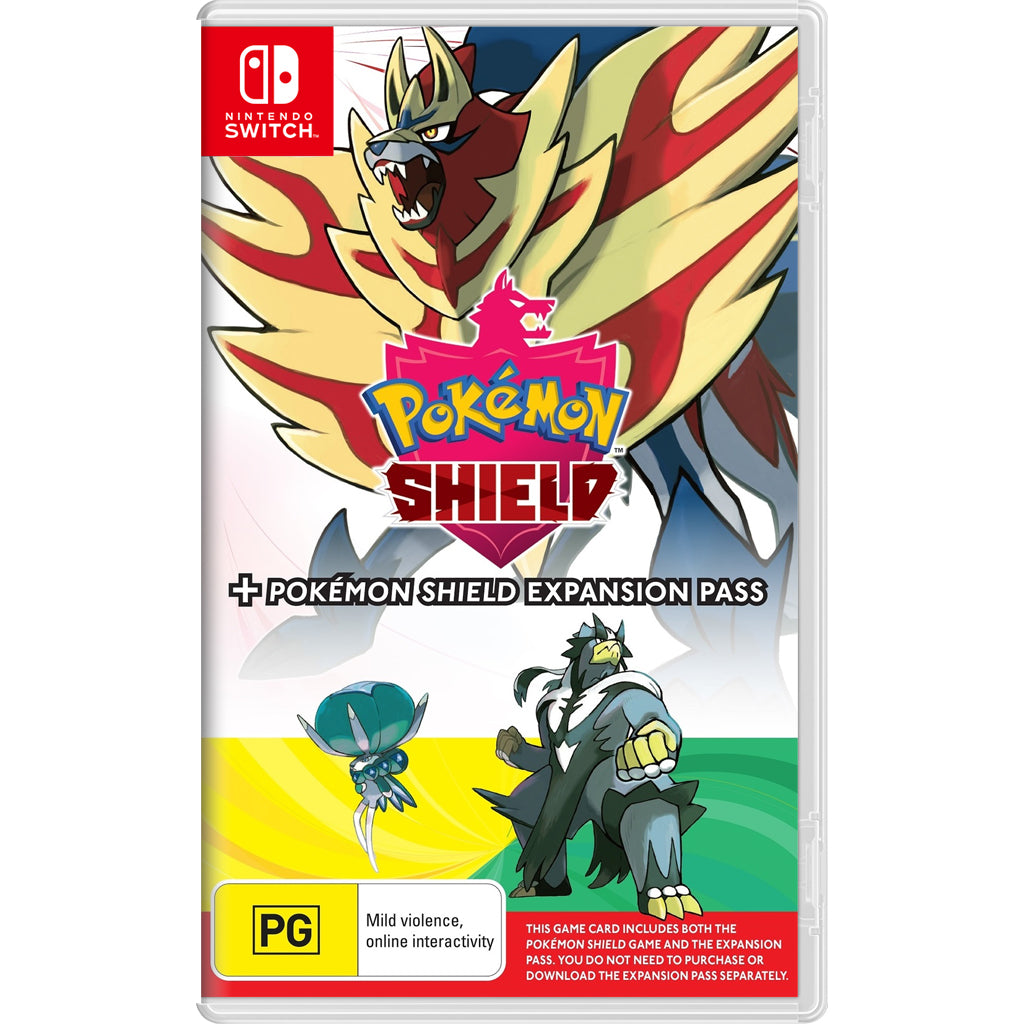 NSW Pokémon Shield + Pokémon Shield Expansion Pass