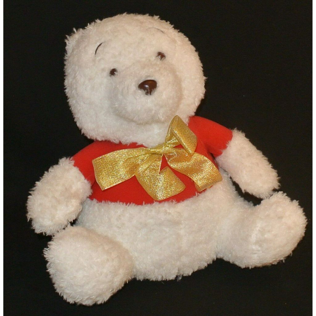 SEGA Winnie The Pooh Mega Jumbo Fuwaron White Color Doll