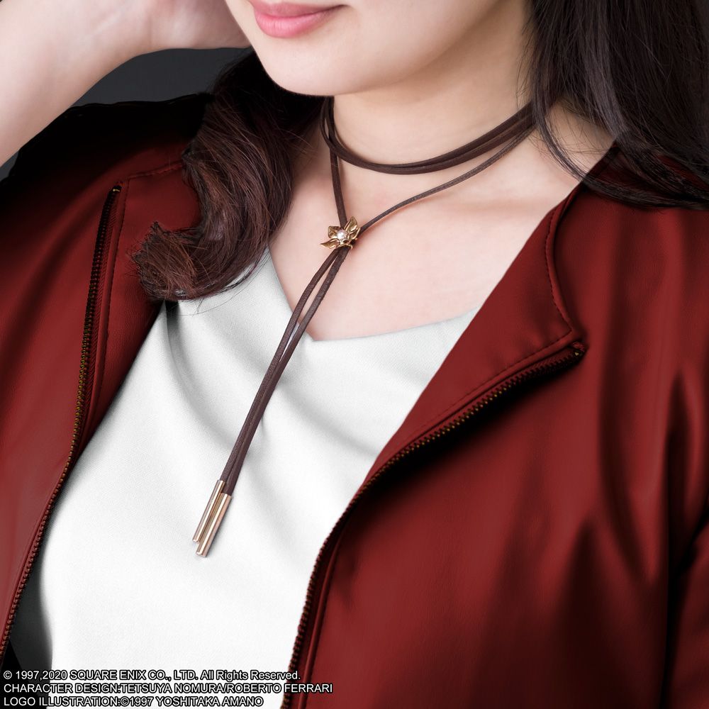 Square Enix Final Fantasy VII Remake Leather Necklace - Aerith