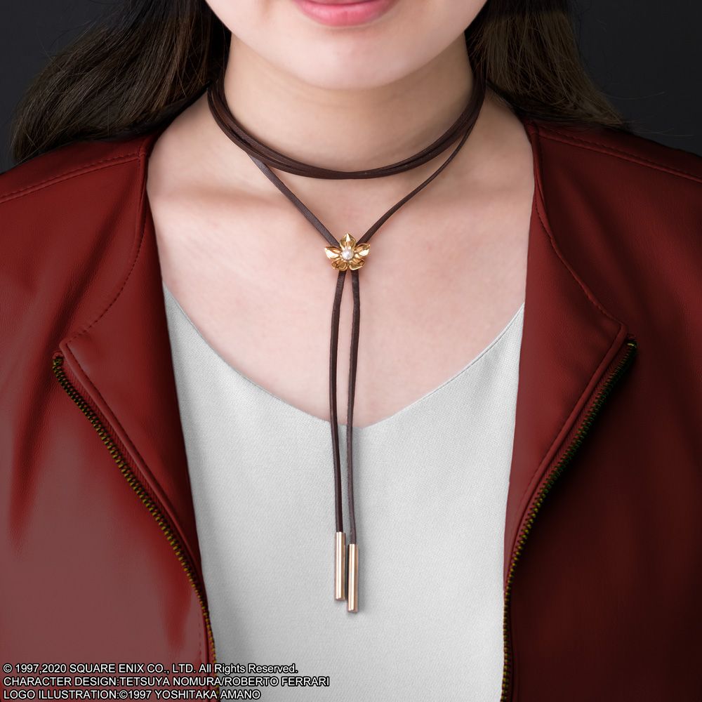 Square Enix Final Fantasy VII Remake Leather Necklace - Aerith