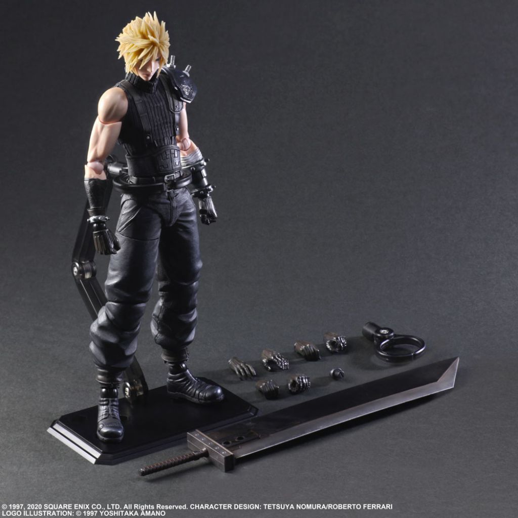 Square Enix Play Arts Kai - Final Fantasy VII Remake - Cloud Strife Ver.2