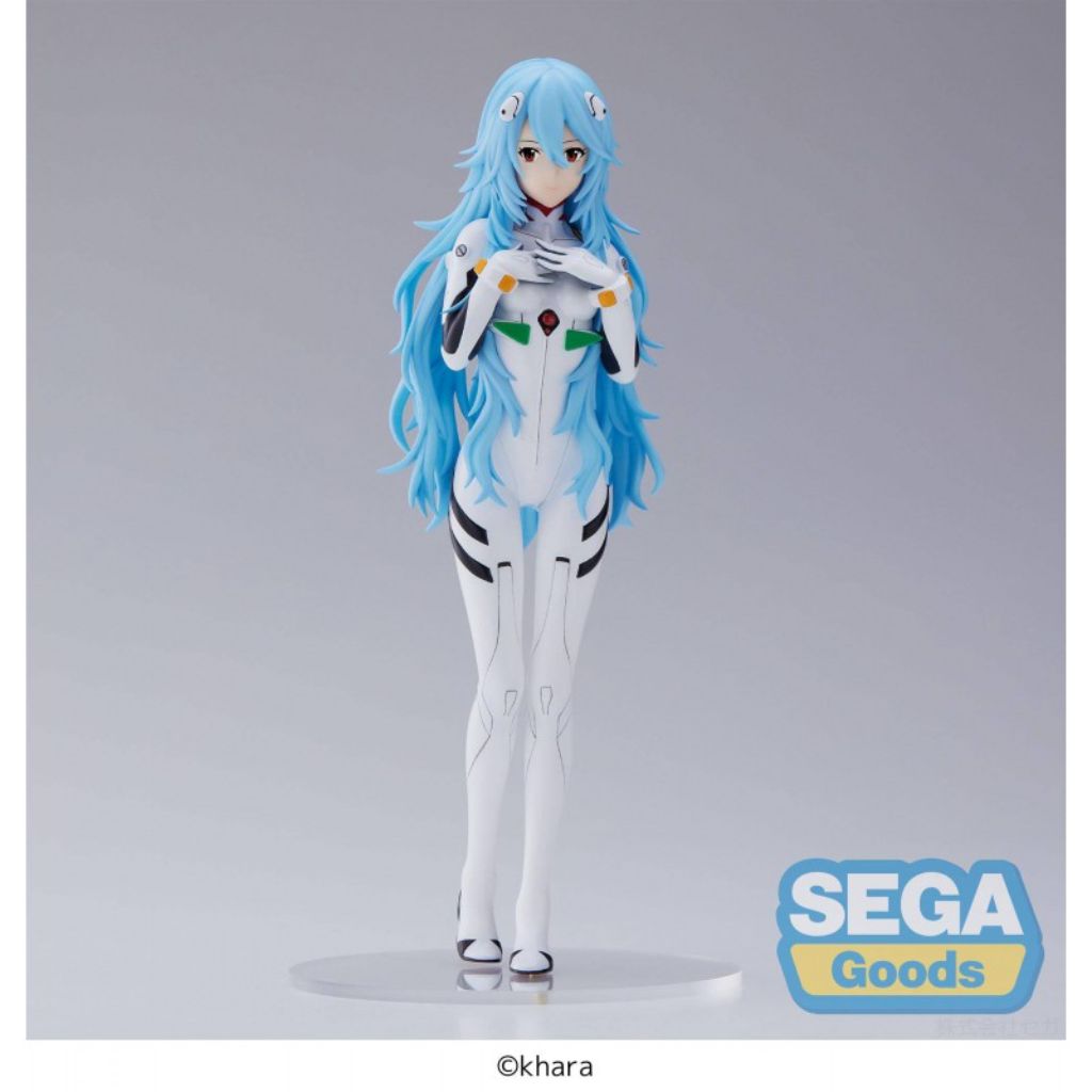 Sega SPM Ayanami Rei Long Hair Ver. Evangelion 3.0+1.0 Figure