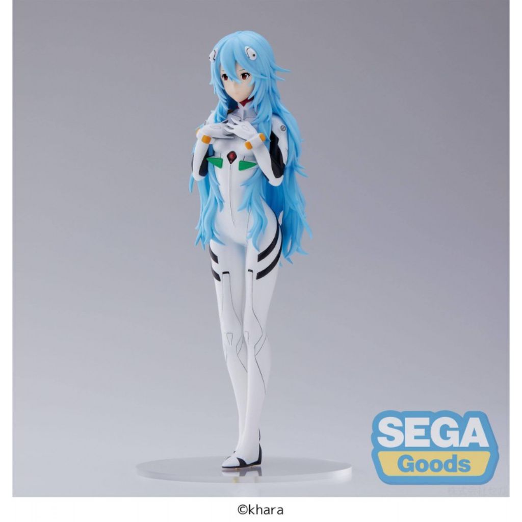 Sega SPM Ayanami Rei Long Hair Ver. Evangelion 3.0+1.0 Figure