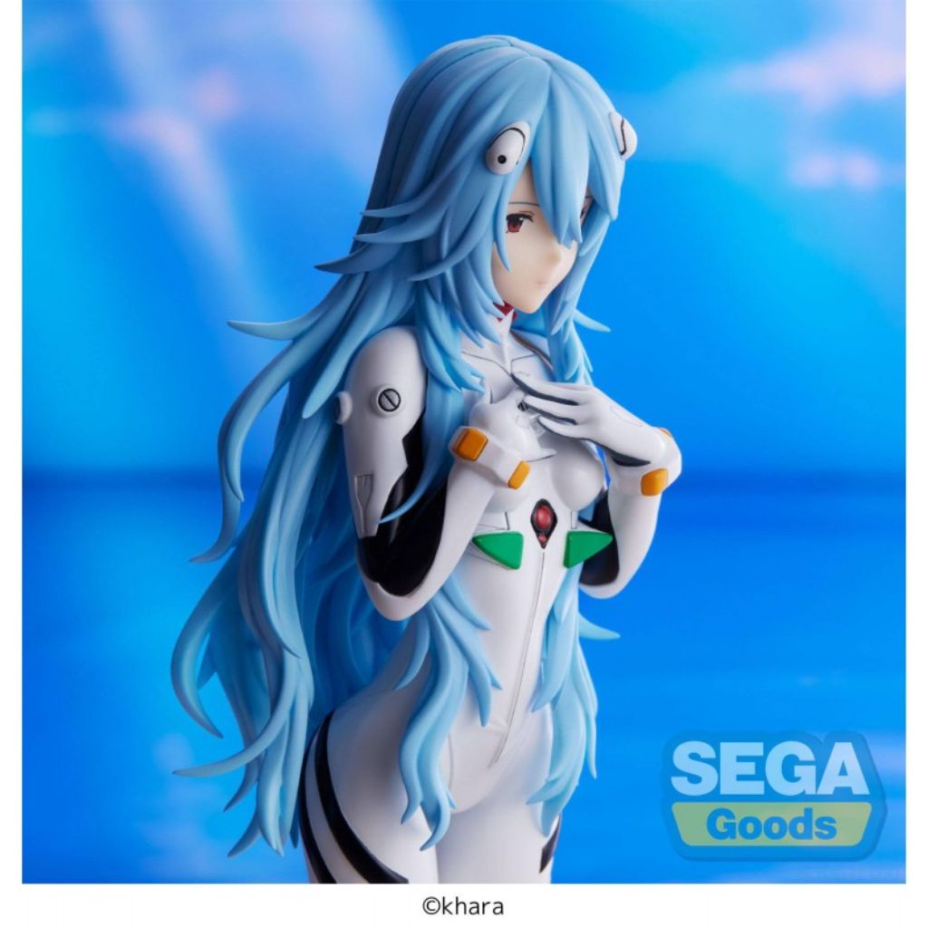 Sega SPM Ayanami Rei Long Hair Ver. Evangelion 3.0+1.0 Figure