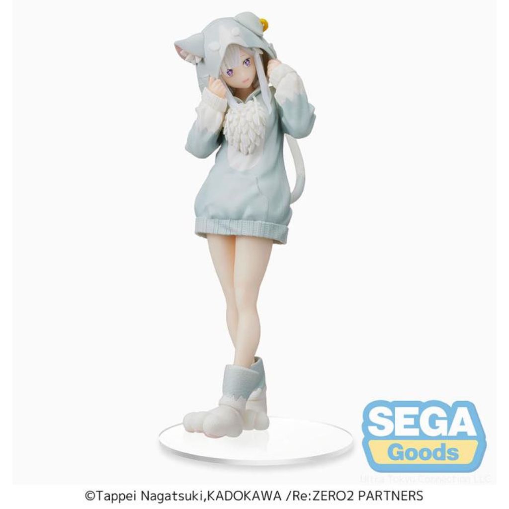 Sega SPM Emilia The Great Spirit Pack Re:Zero Figure