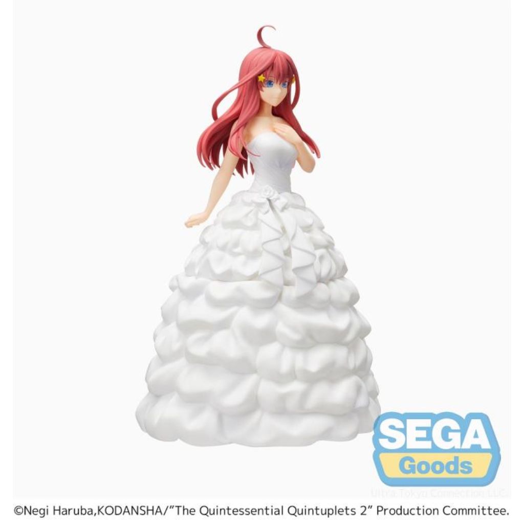 Sega SPM Nakano Itsuki Wedding Ver Quintessential Quintuplets Figure
