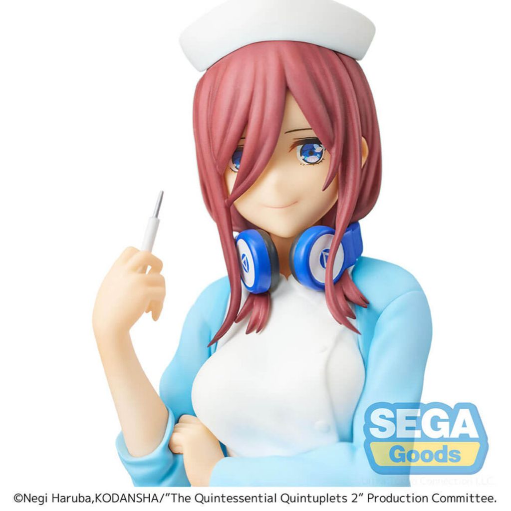 Sega SPM Nakano Miku Nurse Ver. Quintessential Quintuplets Figure