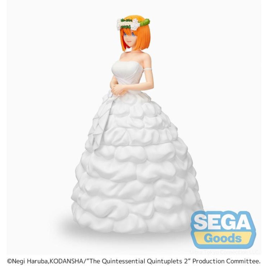 Sega SPM Nakano Yotsuba Wedding Ver Quintessential Quintuplets Figure