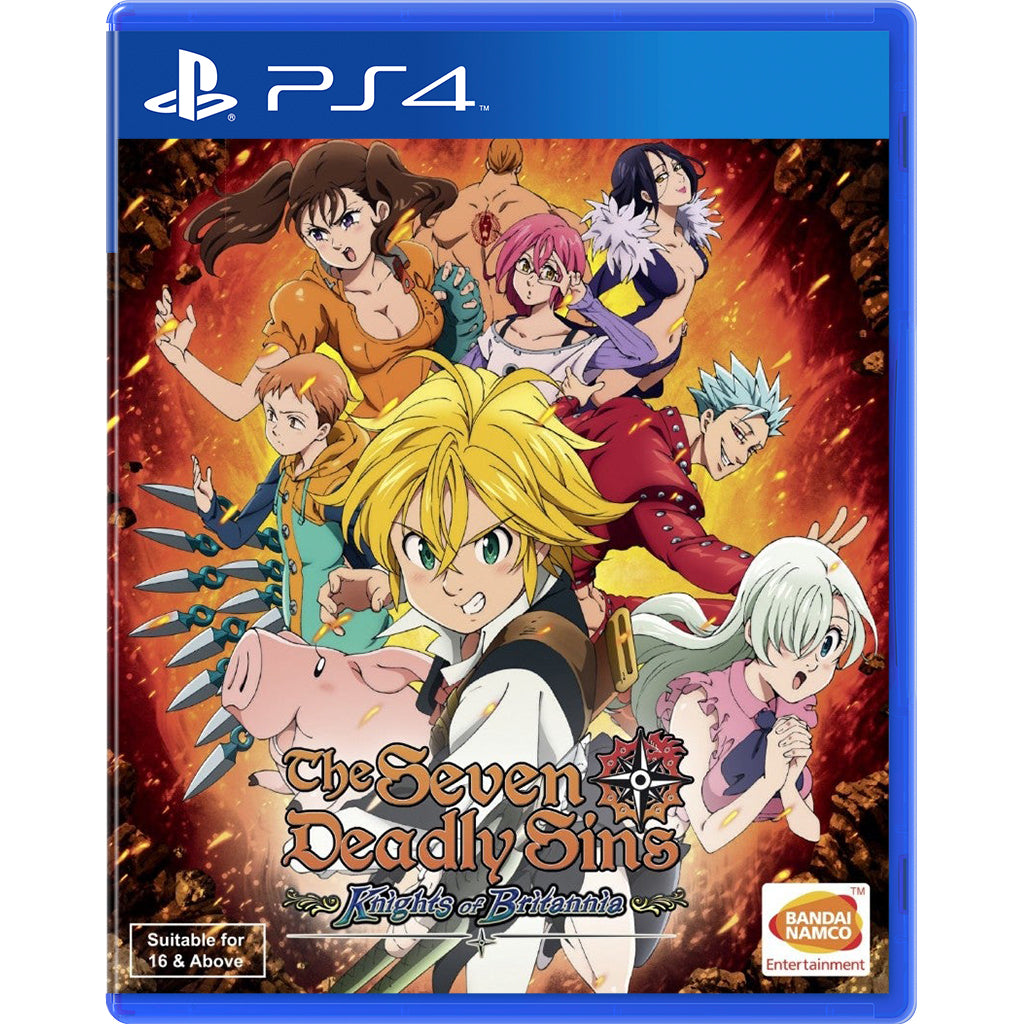 PS4 The Seven Deadly Sins: Knights of Britannia