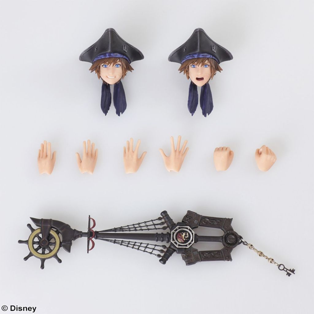 Square Enix Bring Arts Kingdom Hearts II - Sora Pirate Of Caribbean Ver.