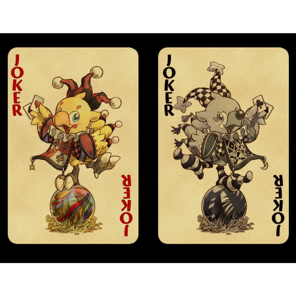 Square Enix Chocobo Playing Cards