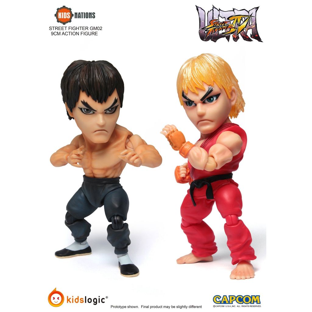 Kidslogic GM02 Ken & Fei Long - Street Fighter