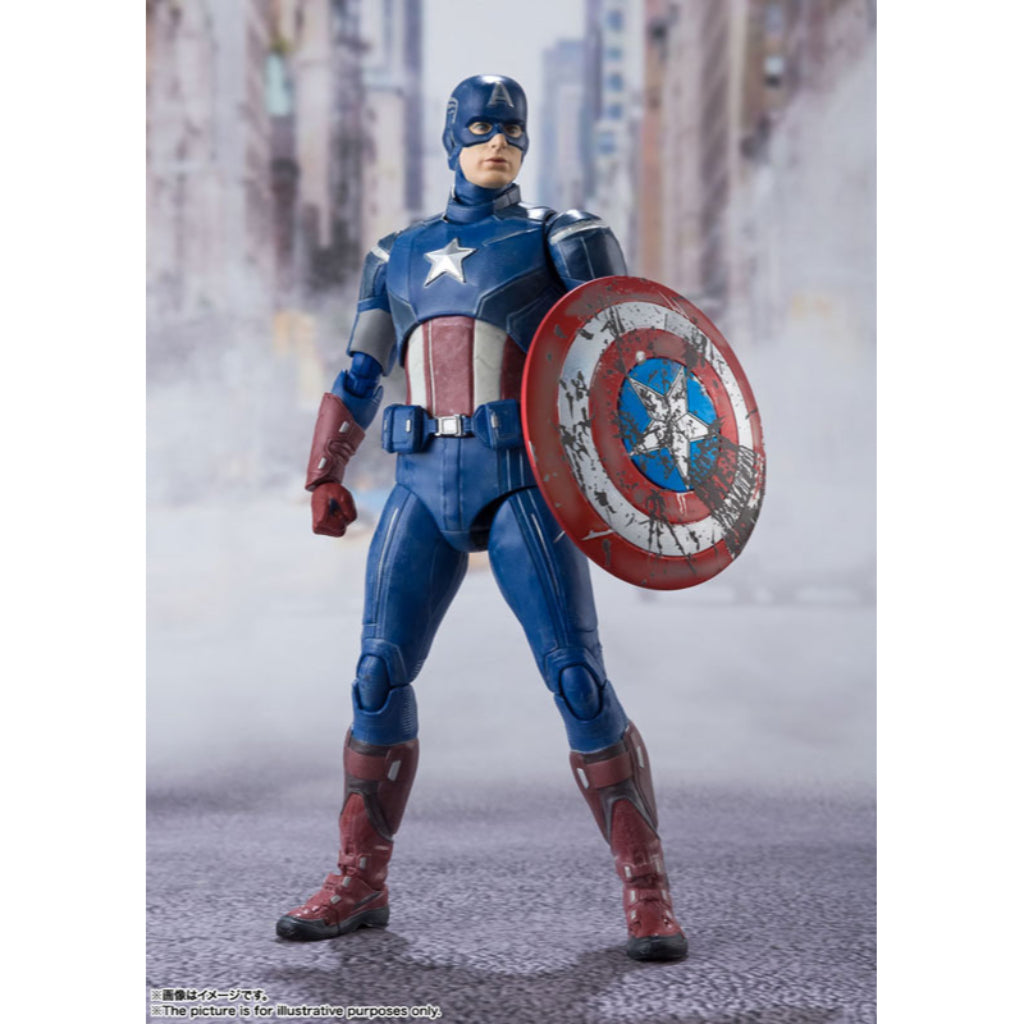 Bandai S.H. Figuarts Captain America Avengers Assemble Edition Avenger