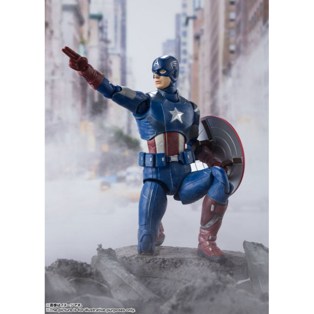 Bandai S.H. Figuarts Captain America Avengers Assemble Edition Avenger