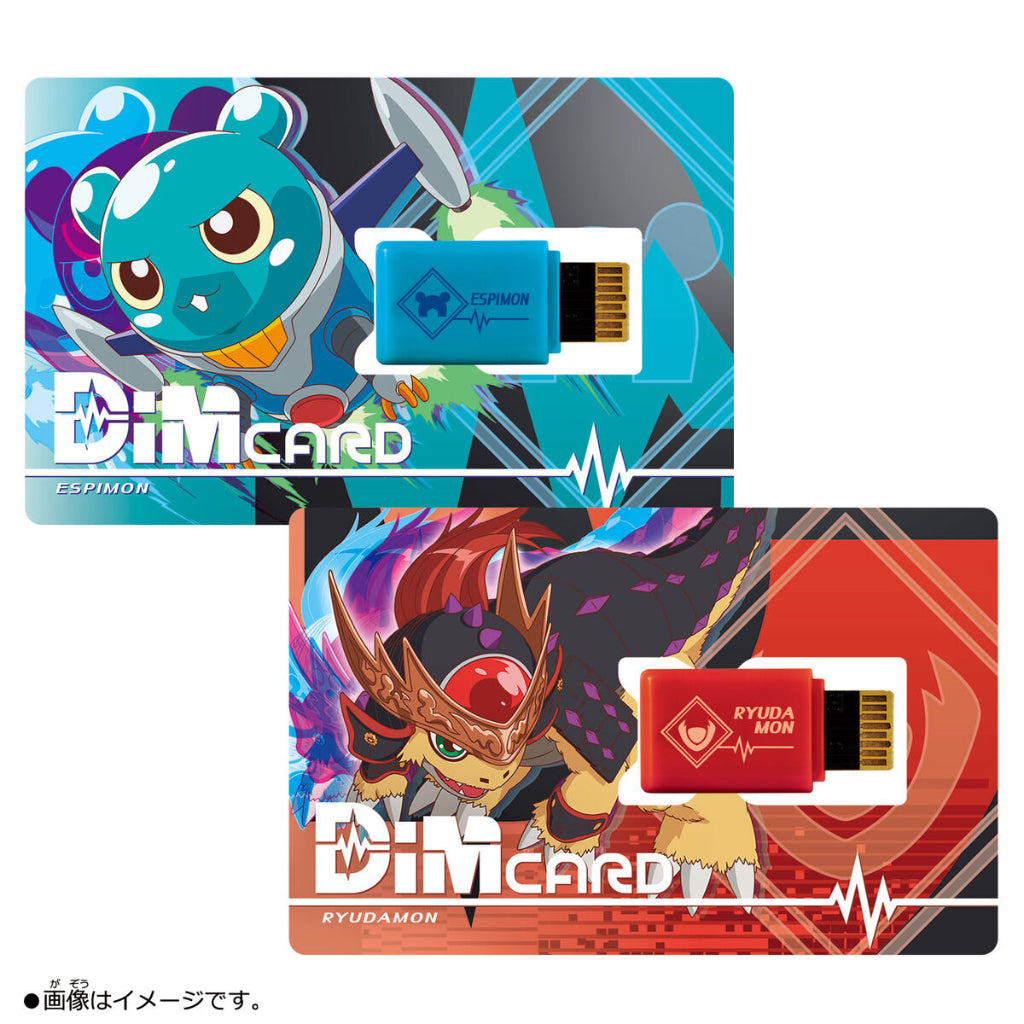 Bandai Dim Card -V3- Espimon & Ryudamon