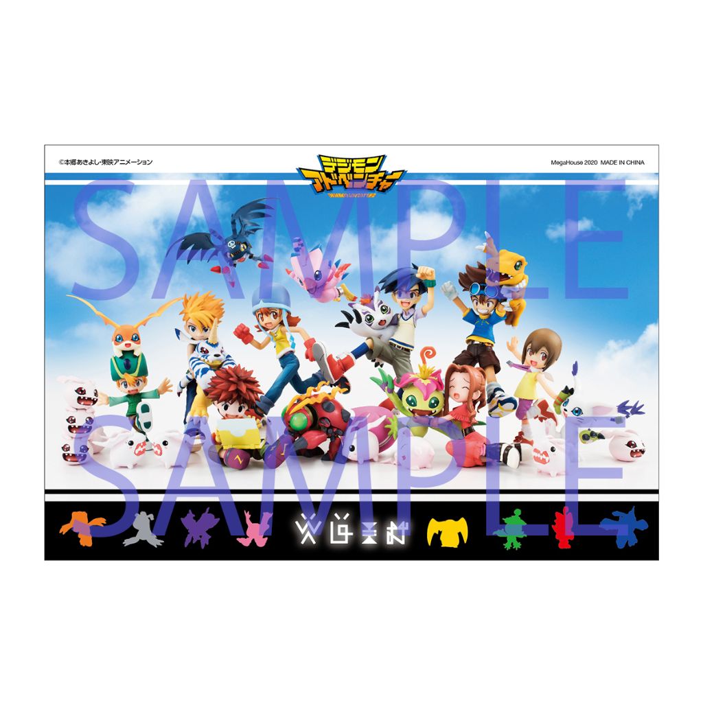 DIGIMON ADVENTURE DIGICOLLE MIX SET【with gift】