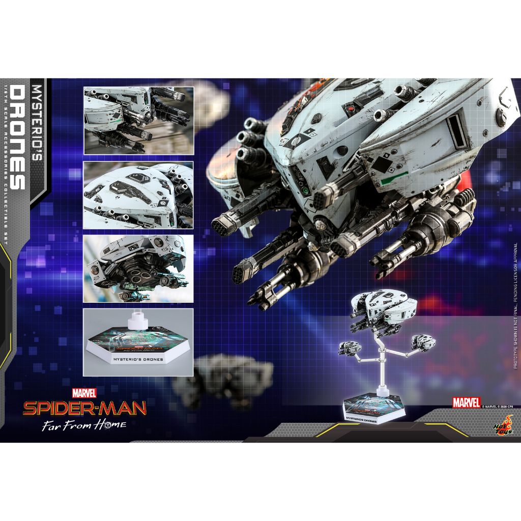 ACS011 - Spider-Man: Far From Home - 1/6 Mysterio's Drones Accessories Collectible Set