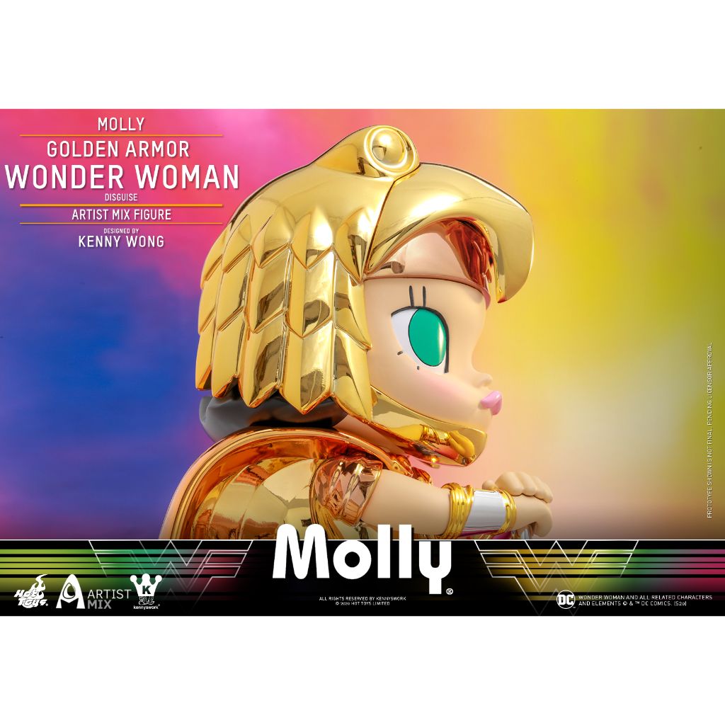 AMC032 - DC Comics - Molly (Golden Armor Wonder Woman Disguise) Artist