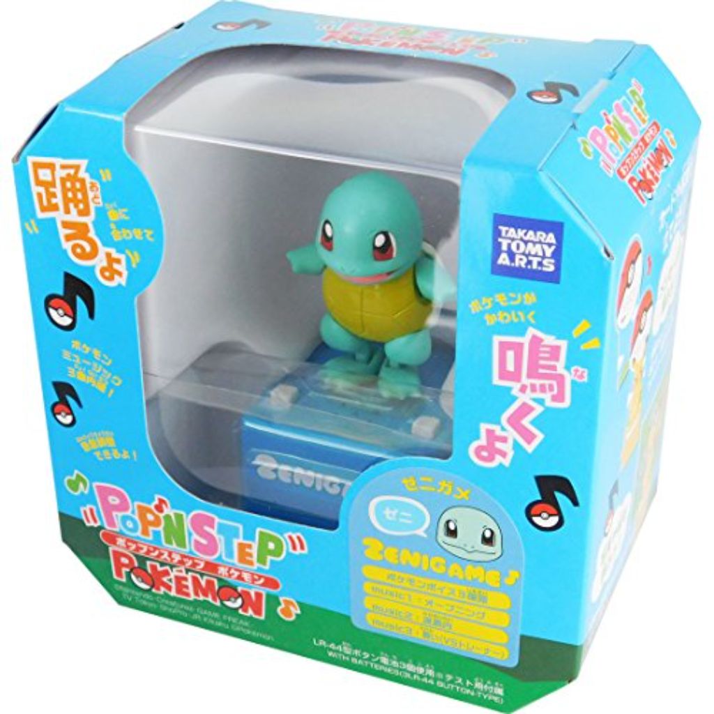 Takara Tomy Arts Squirtle Pokemon Pop N Step