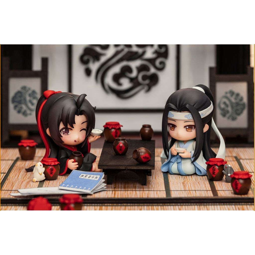 擎苍 Qing Cang Wei Wuxian & Lan Wangji Combination Q Ver Figurine The Master Of Diabolism