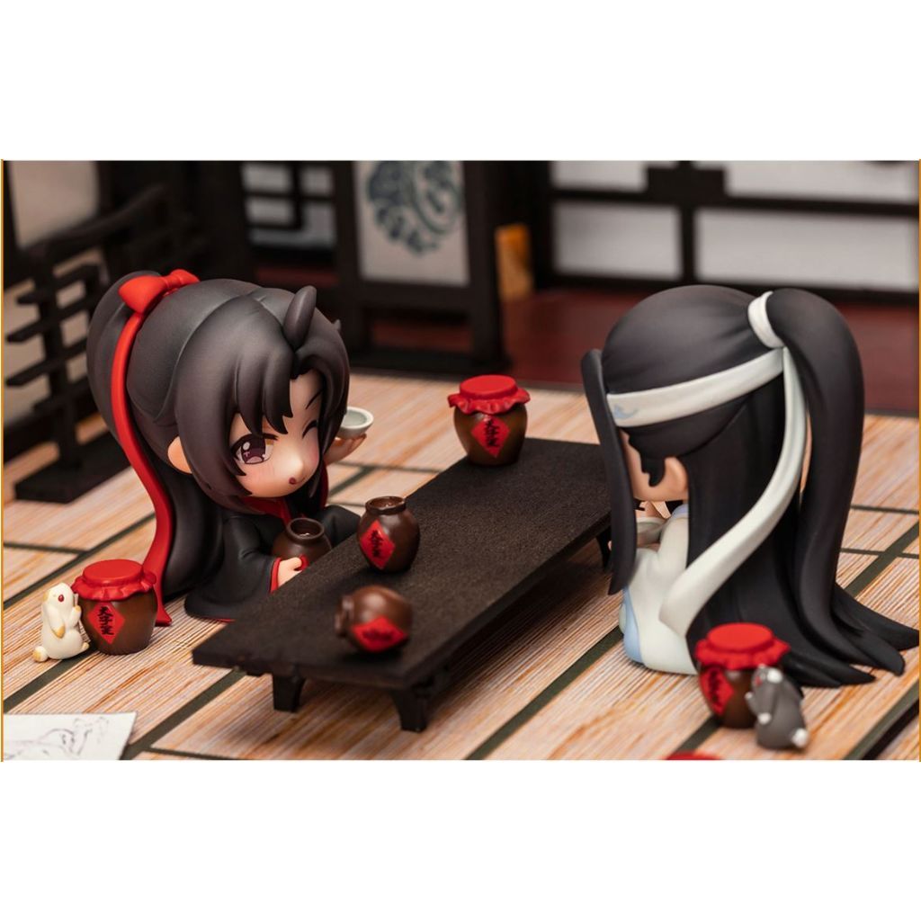 擎苍 Qing Cang Wei Wuxian & Lan Wangji Combination Q Ver Figurine The Master Of Diabolism